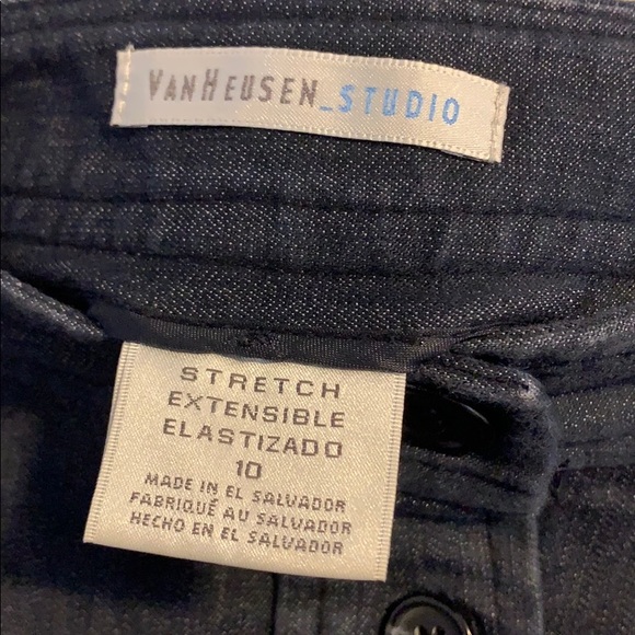 VanHeusen | Lightweight Denim Skirt | Navy Blue - Picture 4 of 4